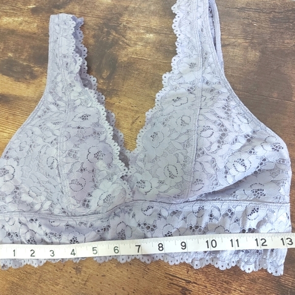 Grey Lace Bra Top, Size XL NWOT - Picture 9 of 15